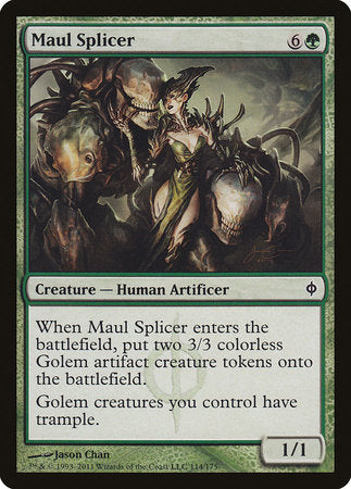 Maul Splicer [New Phyrexia] | Cards and Coasters CA