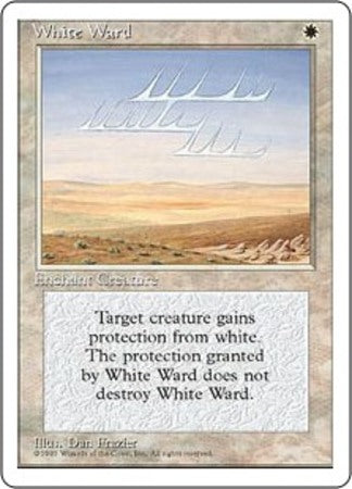 White Ward [Fourth Edition] | Cards and Coasters CA