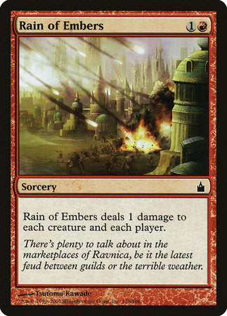 Rain of Embers [Ravnica: City of Guilds] | Cards and Coasters CA