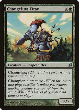 Changeling Titan [Lorwyn] | Cards and Coasters CA