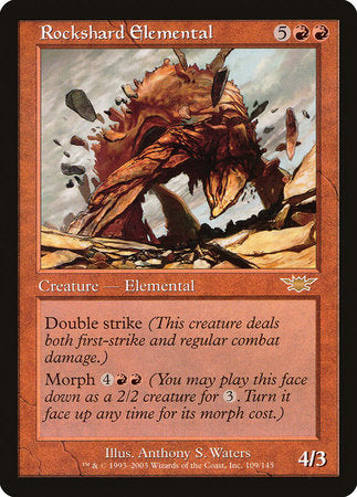 Rockshard Elemental [Legions] | Cards and Coasters CA