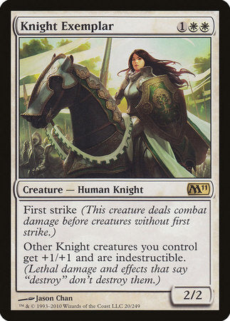 Knight Exemplar [Magic 2011] | Cards and Coasters CA