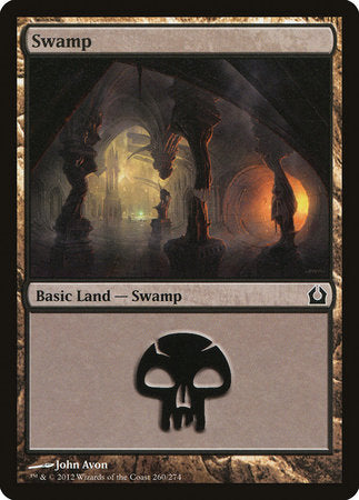 Swamp (260) [Return to Ravnica] | Cards and Coasters CA