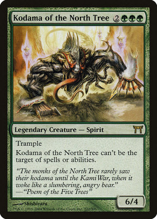 Kodama of the North Tree [Champions of Kamigawa] | Cards and Coasters CA