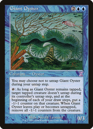 Giant Oyster [Time Spiral Timeshifted] | Cards and Coasters CA