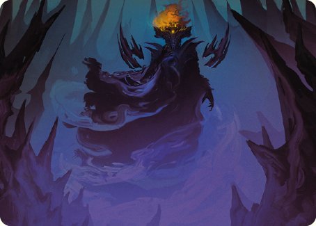 Sauron, the Necromancer Art Card [The Lord of the Rings: Tales of Middle-earth Art Series] | Cards and Coasters CA