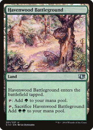 Havenwood Battleground [Commander 2014] | Cards and Coasters CA