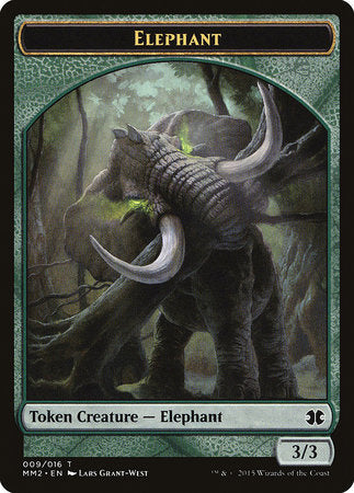 Elephant Token [Modern Masters 2015 Tokens] | Cards and Coasters CA