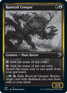 Rootcoil Creeper [Innistrad: Double Feature] | Cards and Coasters CA