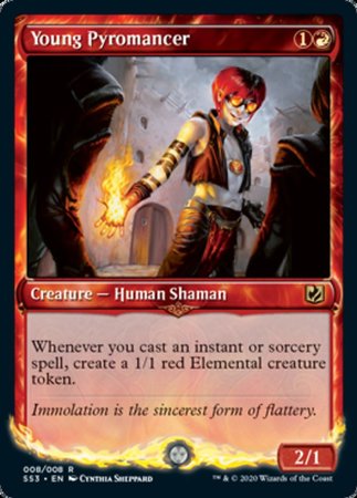 Young Pyromancer [Signature Spellbook: Chandra] | Cards and Coasters CA