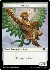 Gnome // Angel Double-Sided Token [The Lost Caverns of Ixalan Tokens] | Cards and Coasters CA