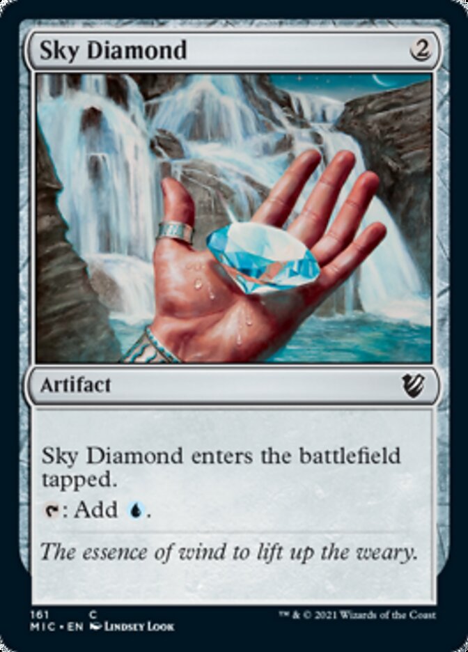 Sky Diamond [Innistrad: Midnight Hunt Commander] | Cards and Coasters CA