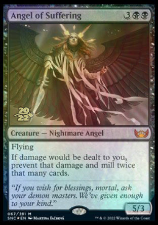 Angel of Suffering [Streets of New Capenna Prerelease Promos] | Cards and Coasters CA