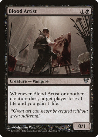 Blood Artist [Avacyn Restored] | Cards and Coasters CA