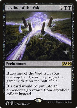Leyline of the Void [Core Set 2020 Promos] | Cards and Coasters CA