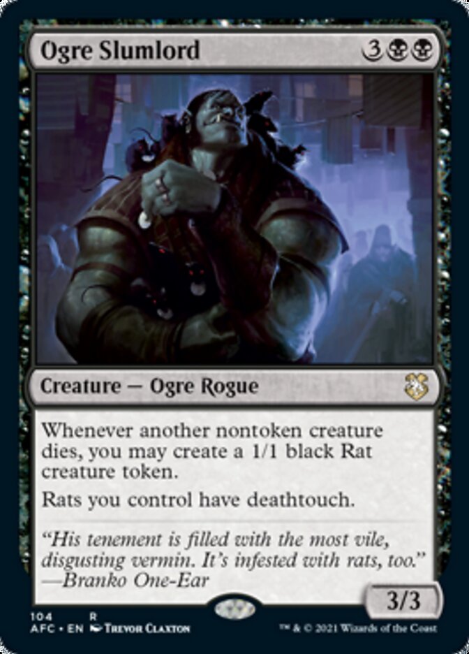 Ogre Slumlord [Dungeons & Dragons: Adventures in the Forgotten Realms Commander] | Cards and Coasters CA