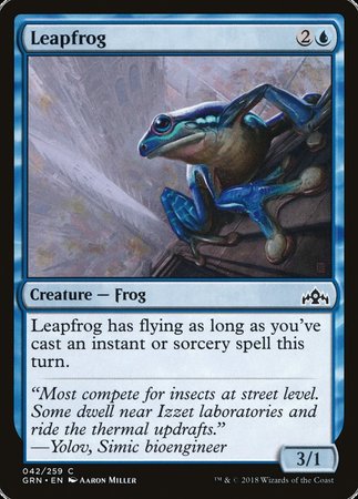 Leapfrog [Guilds of Ravnica] | Cards and Coasters CA