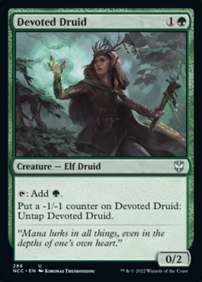 Devoted Druid [Streets of New Capenna Commander] | Cards and Coasters CA