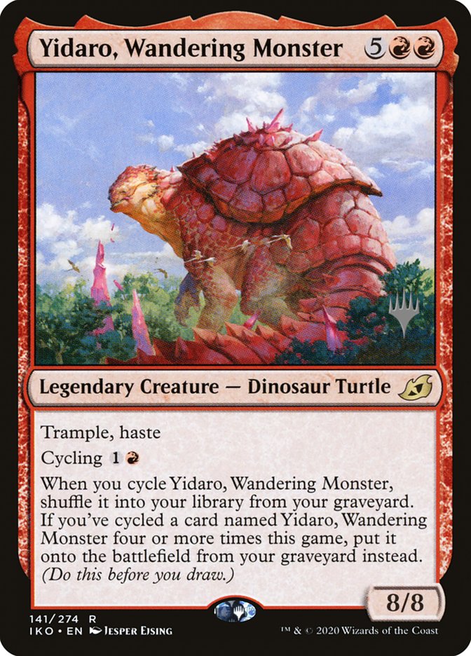 Yidaro, Wandering Monster (Promo Pack) [Ikoria: Lair of Behemoths Promos] | Cards and Coasters CA