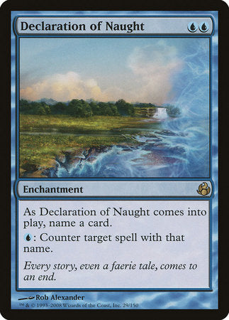 Declaration of Naught [Morningtide] | Cards and Coasters CA