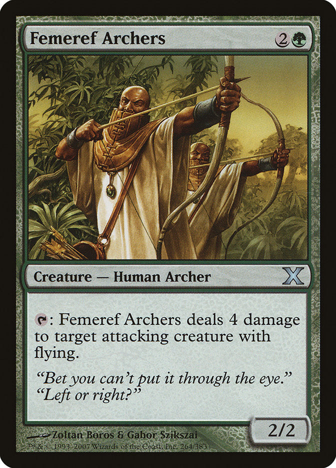 Femeref Archers [Tenth Edition] | Cards and Coasters CA