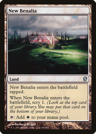 New Benalia [Commander 2013] | Cards and Coasters CA