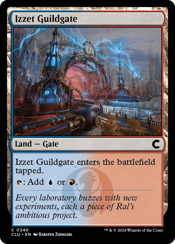 Izzet Guildgate [Ravnica: Clue Edition] | Cards and Coasters CA