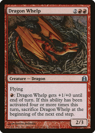 Dragon Whelp [Commander 2011] | Cards and Coasters CA