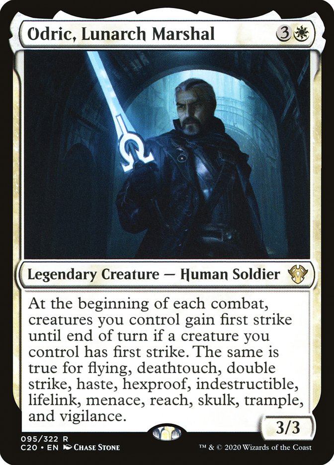 Odric, Lunarch Marshal [Commander 2020] | Cards and Coasters CA
