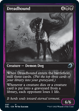 Dreadhound [Innistrad: Double Feature] | Cards and Coasters CA