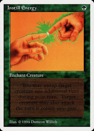 Instill Energy [Summer Magic / Edgar] | Cards and Coasters CA