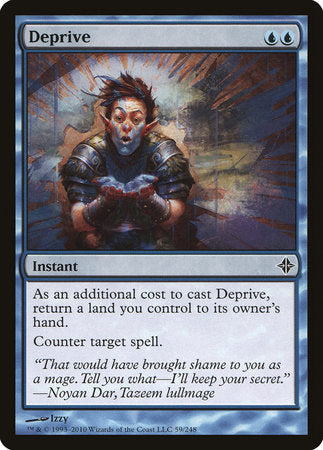 Deprive [Rise of the Eldrazi] | Cards and Coasters CA