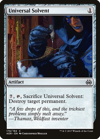 Universal Solvent [Aether Revolt] | Cards and Coasters CA