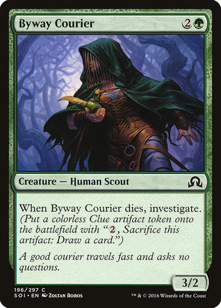 Byway Courier [Shadows over Innistrad] | Cards and Coasters CA