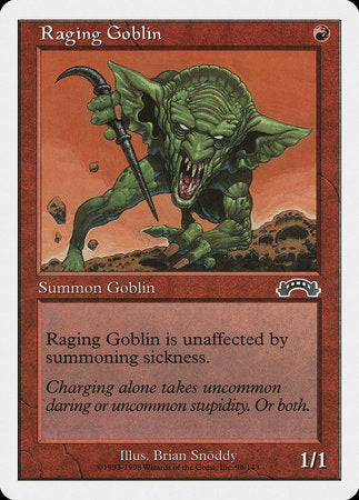 Raging Goblin [Anthologies] | Cards and Coasters CA