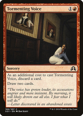 Tormenting Voice [Shadows over Innistrad] | Cards and Coasters CA