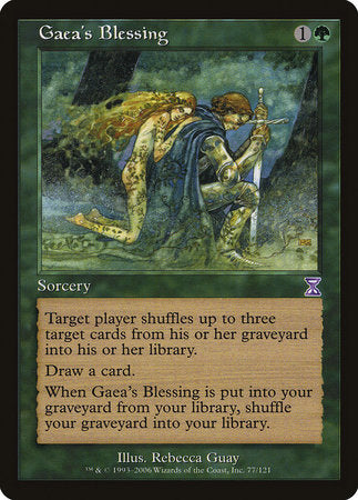 Gaea's Blessing [Time Spiral Timeshifted] | Cards and Coasters CA