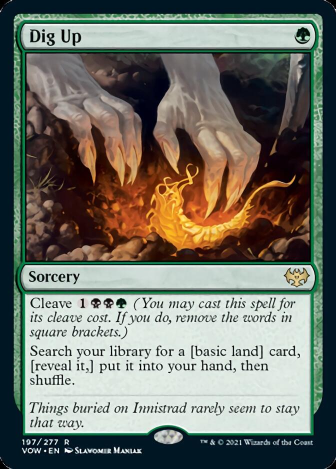 Dig Up [Innistrad: Crimson Vow] | Cards and Coasters CA