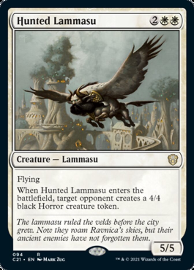 Hunted Lammasu [Commander 2021] | Cards and Coasters CA