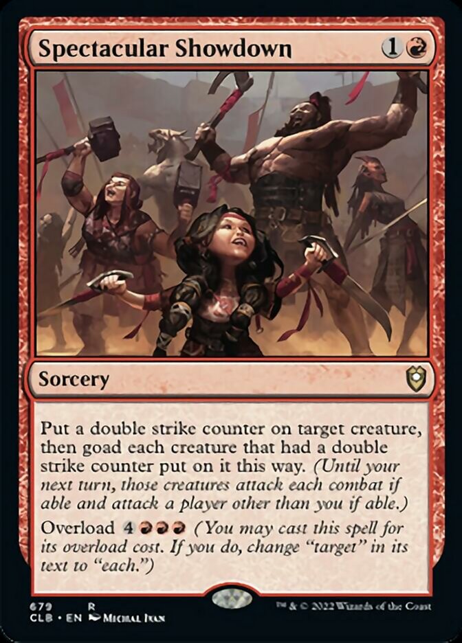 Spectacular Showdown [Commander Legends: Battle for Baldur's Gate] | Cards and Coasters CA