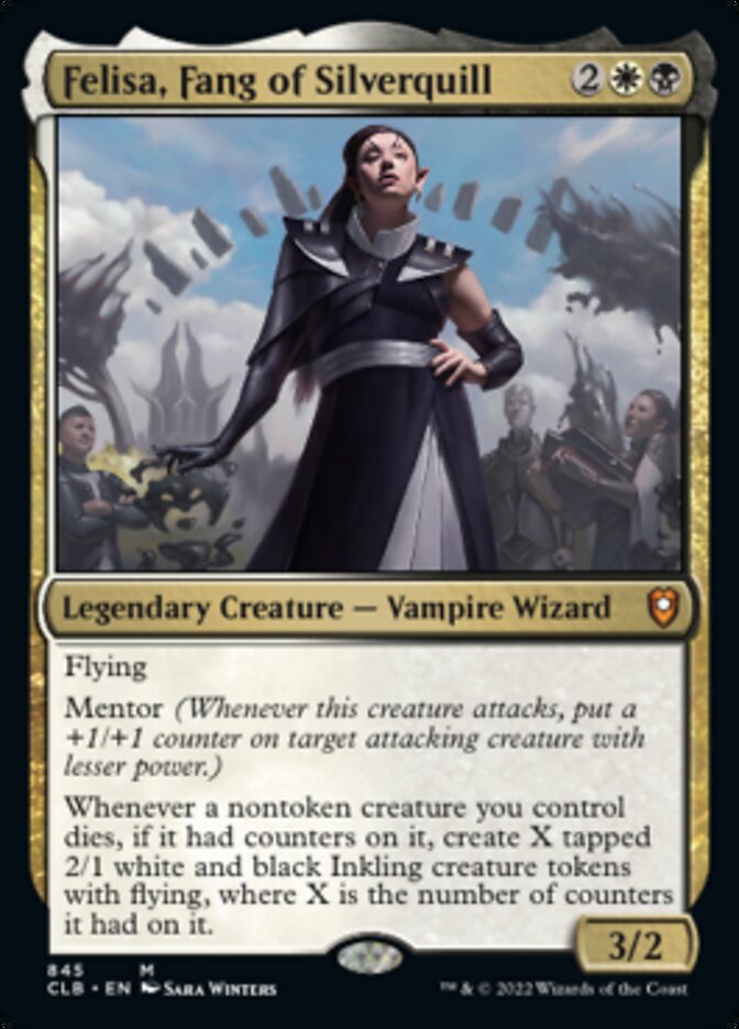 Felisa, Fang of Silverquill [Commander Legends: Battle for Baldur's Gate] | Cards and Coasters CA