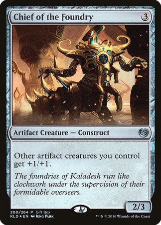 Chief of the Foundry [Kaladesh Promos] | Cards and Coasters CA