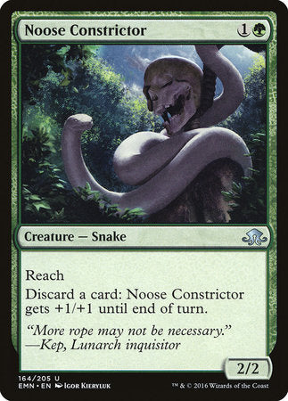 Noose Constrictor [Eldritch Moon] | Cards and Coasters CA