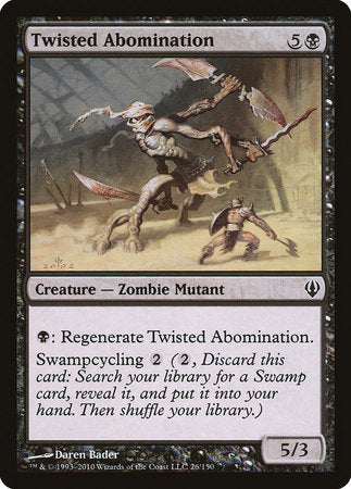 Twisted Abomination [Archenemy] | Cards and Coasters CA