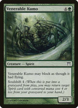 Venerable Kumo [Champions of Kamigawa] | Cards and Coasters CA