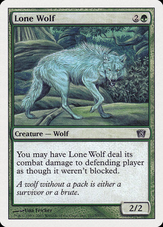 Lone Wolf [Eighth Edition] | Cards and Coasters CA