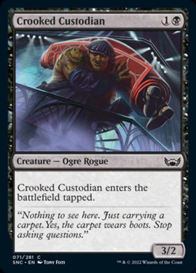 Crooked Custodian [Streets of New Capenna] | Cards and Coasters CA