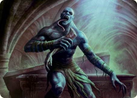 Ghoul Art Card [Dungeons & Dragons: Adventures in the Forgotten Realms Art Series] | Cards and Coasters CA