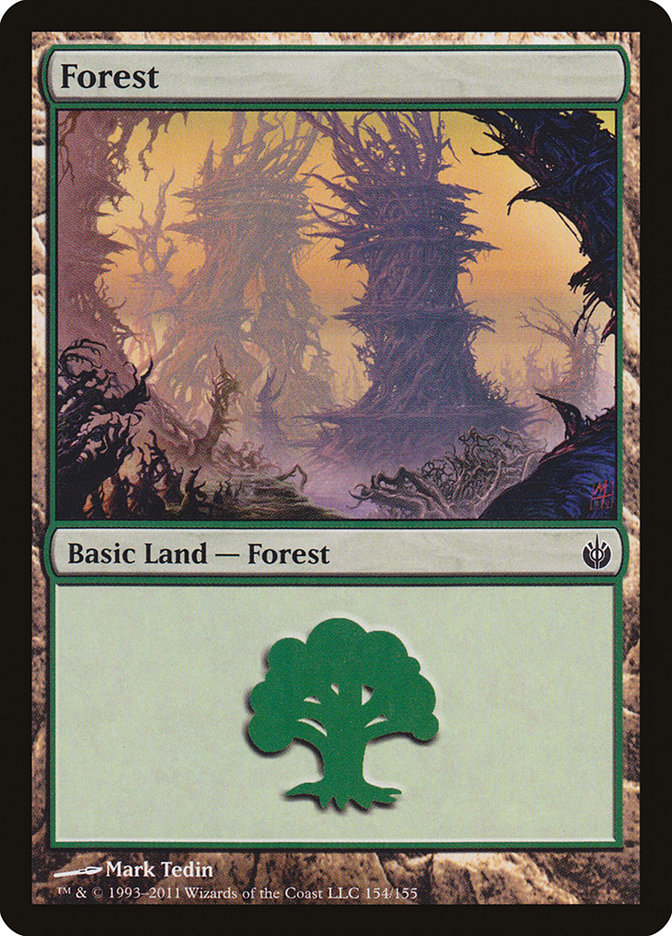 Forest [Mirrodin Besieged] | Cards and Coasters CA