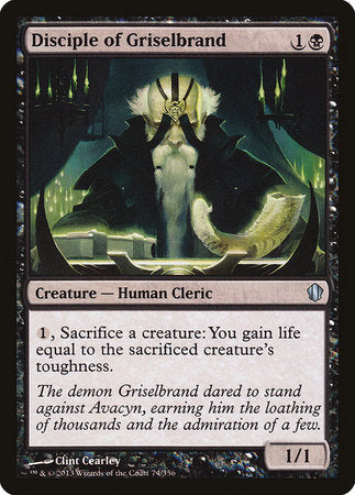 Disciple of Griselbrand [Commander 2013] | Cards and Coasters CA